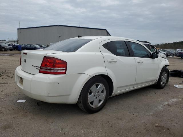 1B3CC4FB7AN174450 - 2010 DODGE AVENGER SXT WHITE photo 3