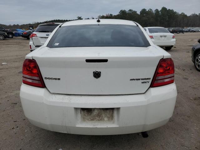 1B3CC4FB7AN174450 - 2010 DODGE AVENGER SXT WHITE photo 6