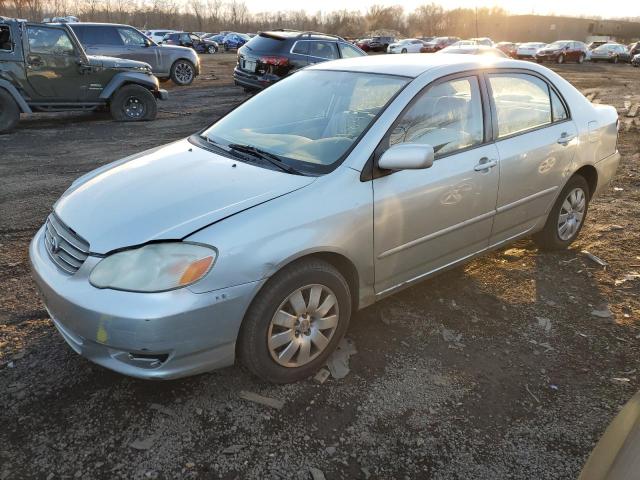 JTDBR32E732009943 - 2003 TOYOTA COROLLA CE SILVER photo 1