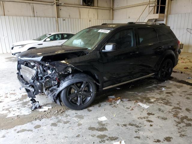 3C4PDCGG5KT737448 - 2019 DODGE JOURNEY CROSSROAD BLACK photo 1