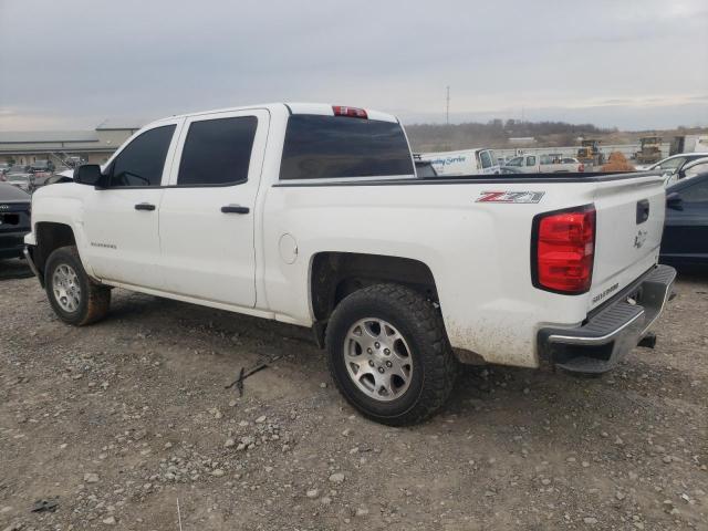 3GCUKREC5EG455819 - 2014 CHEVROLET SILVERADO K1500 LT WHITE photo 2