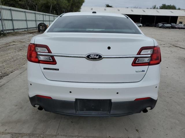 1FAHP2MK8EG153509 - 2014 FORD TAURUS POLICE INTERCEPTOR WHITE photo 6