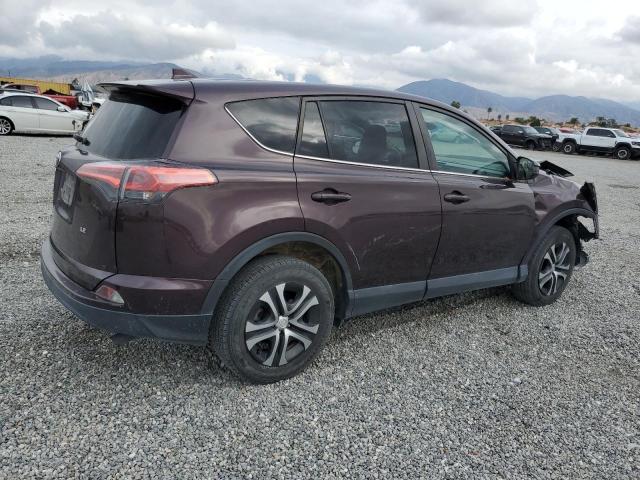 2T3ZFREV8JW490540 - 2018 TOYOTA RAV4 LE BURGUNDY photo 3