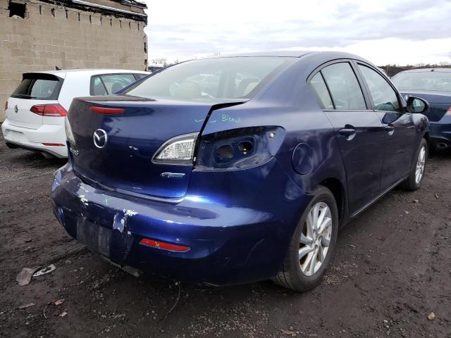 JM1BL1V80C1563102 - 2012 MAZDA 3 I BLUE photo 3