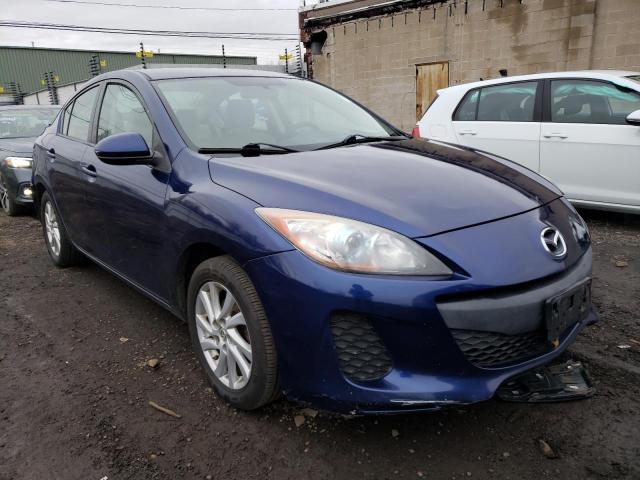 JM1BL1V80C1563102 - 2012 MAZDA 3 I BLUE photo 4