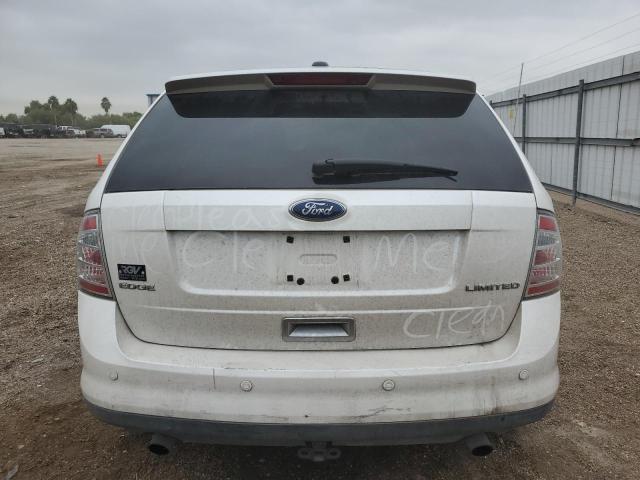 2FMDK39C69BB00363 - 2009 FORD EDGE LIMITED WHITE photo 6