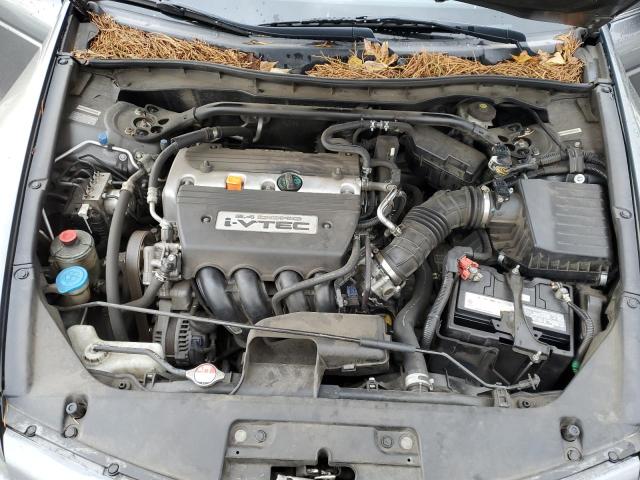 1HGCS12878A001024 - 2008 HONDA ACCORD EXL GRAY photo 11