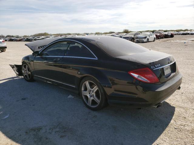 WDDEJ71X08A014581 - 2008 MERCEDES-BENZ CL 550 BLACK photo 2