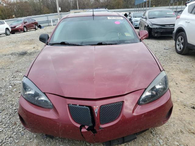 2G2WR544051156016 - 2005 PONTIAC GRAND PRIX GTP RED photo 5