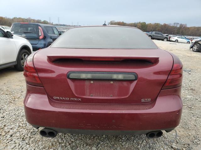 2G2WR544051156016 - 2005 PONTIAC GRAND PRIX GTP RED photo 6