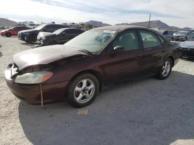 1FAFP52U71A205321 - 2001 FORD TAURUS LX BURGUNDY photo 1