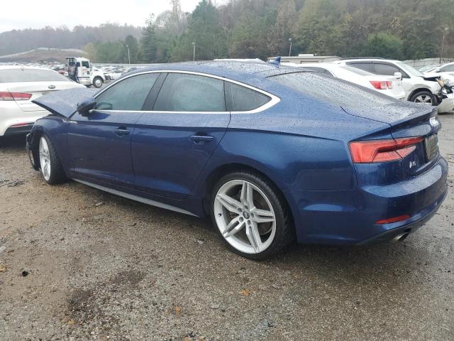 WAUFNDF57JA006618 - 2018 AUDI A5 PRESTIGE S-LINE BLUE photo 2