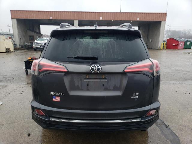 JTMBFREV1HJ710708 - 2017 TOYOTA RAV4 LE GRAY photo 6