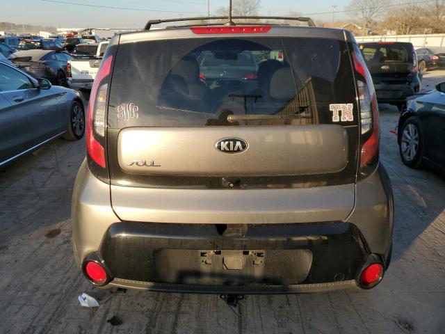 KNDJP3A53G7280297 - 2016 KIA SOUL + GRAY photo 6