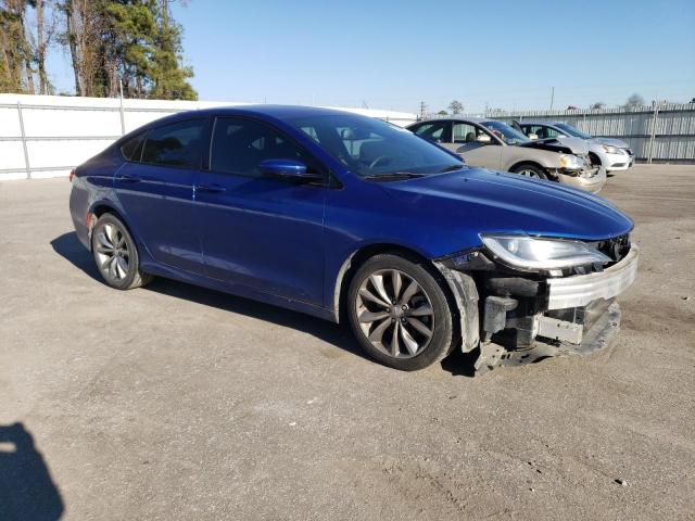 1C3CCCBG5FN654296 - 2015 CHRYSLER 200 S BLUE photo 4