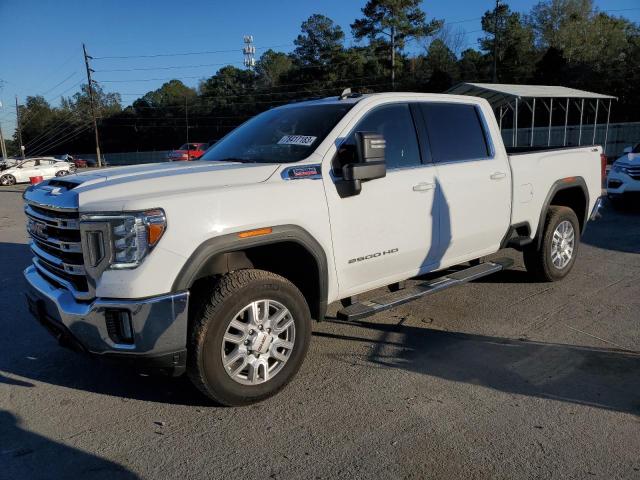 1GT49MEY3MF308912 - 2021 GMC SIERRA K2500 SLE WHITE photo 1