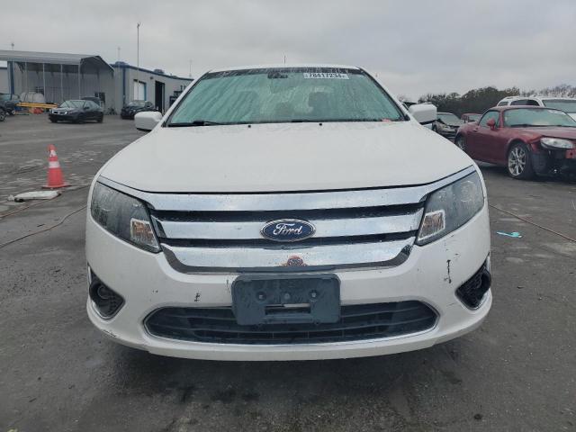 3FAHP0JA8CR433842 - 2012 FORD FUSION SEL WHITE photo 5