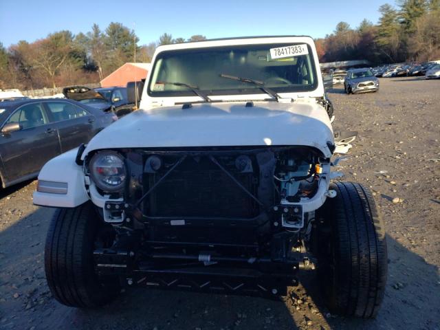 1C4JJXP66MW799452 - 2021 JEEP WRANGLER U SAHARA 4XE WHITE photo 5