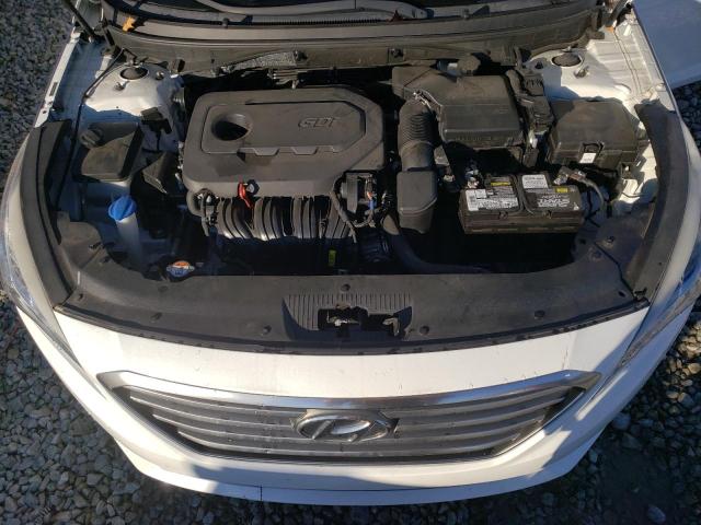 5NPE24AF5HH507694 - 2017 HYUNDAI SONATA SE WHITE photo 11