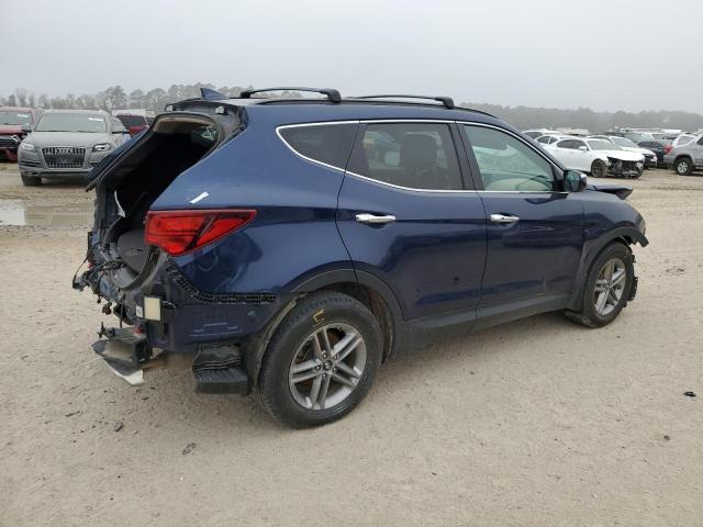 5XYZU3LB3HG465064 - 2017 HYUNDAI SANTA FE S BLUE photo 3