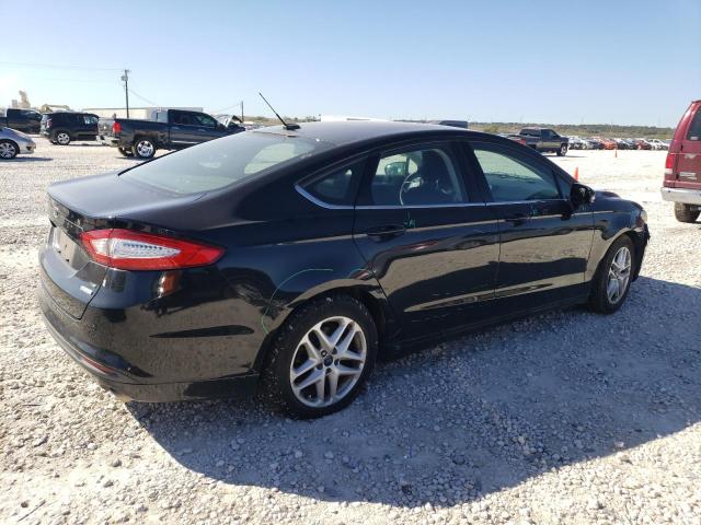 3FA6P0HDXER204699 - 2014 FORD FUSION SE BLACK photo 3