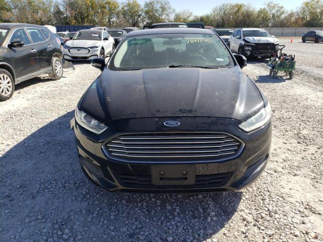 3FA6P0HDXER204699 - 2014 FORD FUSION SE BLACK photo 5