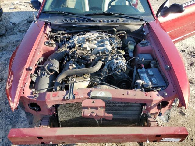 1FAFP44433F361658 - 2003 FORD MUSTANG RED photo 11