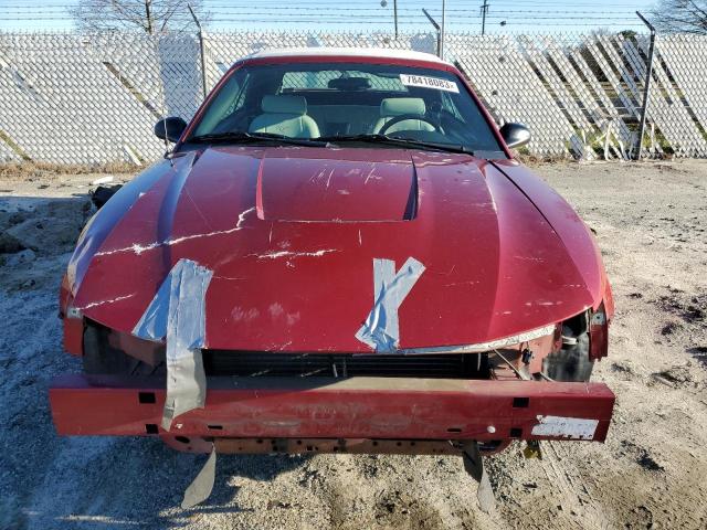 1FAFP44433F361658 - 2003 FORD MUSTANG RED photo 5