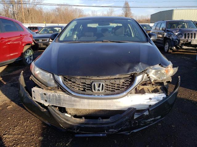 2HGFB2F54DH597708 - 2013 HONDA CIVIC LX BLACK photo 5