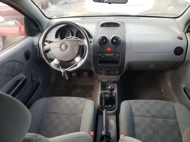 KL1TD52625B503905 - 2005 CHEVROLET AVEO BASE Qırmızı foto 8