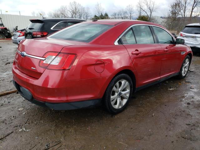 1FAHP2EW2AG126477 - 2010 FORD TAURUS SEL BURGUNDY photo 3