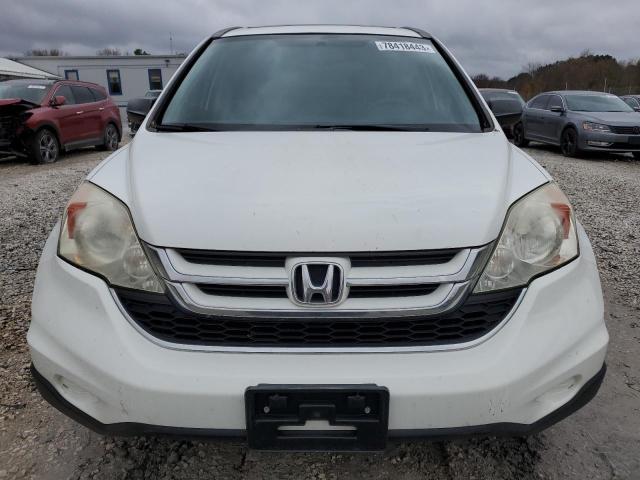 5J6RE3H55AL037422 - 2010 HONDA CR-V EX WHITE photo 5