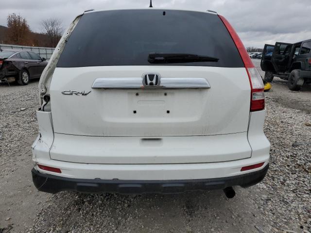 5J6RE3H55AL037422 - 2010 HONDA CR-V EX WHITE photo 6