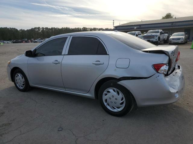 2T1BU4EE0AC347666 - 2010 TOYOTA COROLLA BASE SILVER photo 2