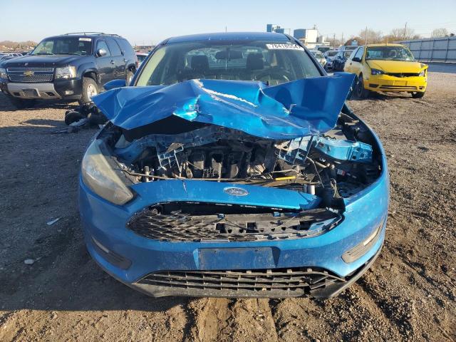 1FADP3F24FL348565 - 2015 FORD FOCUS SE BLUE photo 5