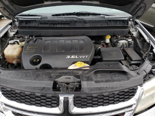 3C4PDDBG1FT554647 - 2015 DODGE JOURNEY SXT GRAY photo 12