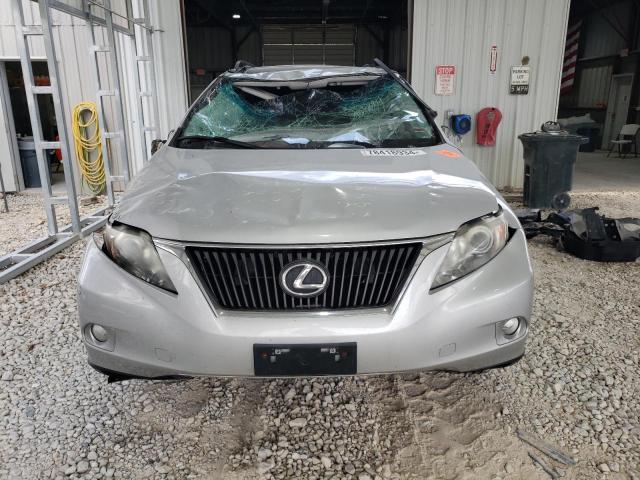 2T2BK1BA3AC054149 - 2010 LEXUS RX 350 SILVER photo 5