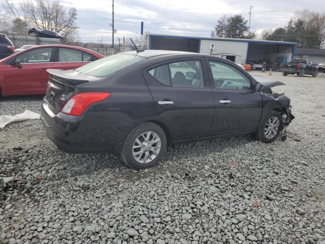 3N1CN7AP2HL810430 - 2017 NISSAN VERSA S BLACK photo 3