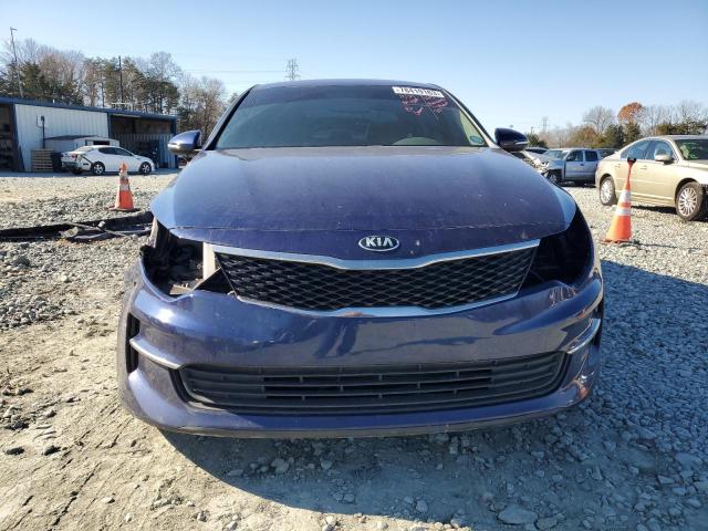 5XXGT4L34HG176594 - 2017 KIA OPTIMA LX BLUE photo 5