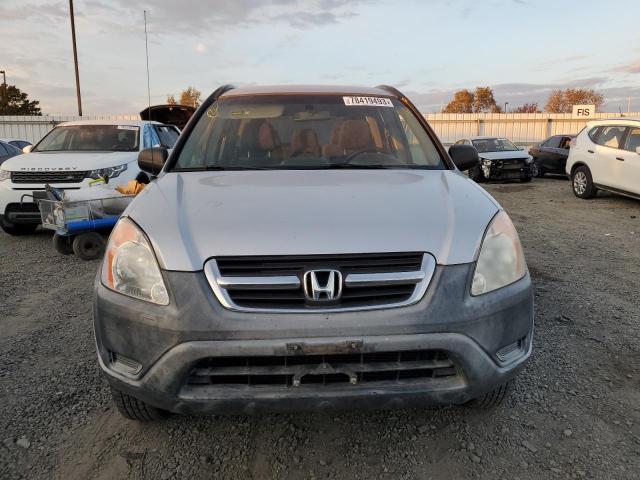 JHLRD78463C005656 - 2003 HONDA CR-V LX SILVER photo 5