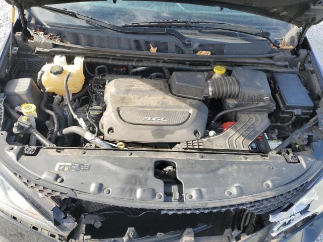 2C4RC1BG5HR532800 - 2017 CHRYSLER PACIFICA TOURING L Սև լուսանկար 12