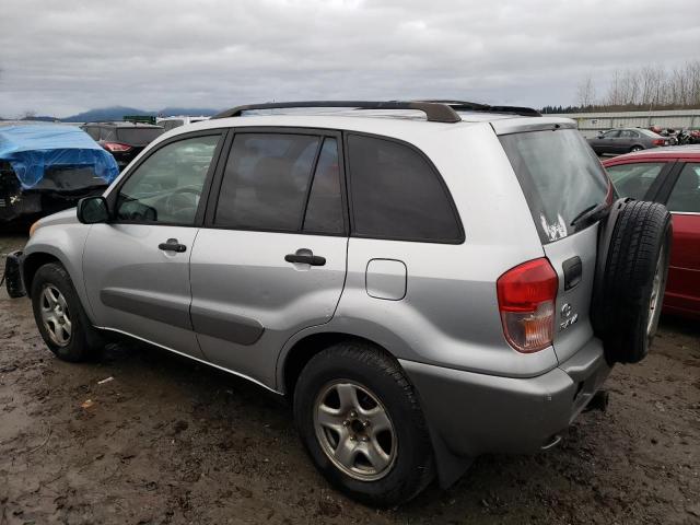 JTEHH20V036084353 - 2003 TOYOTA RAV4 SILVER photo 2