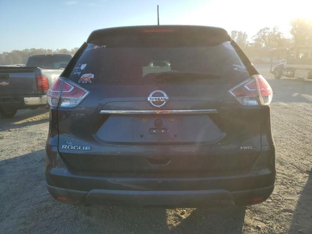 KNMAT2MV8GP665128 - 2016 NISSAN ROGUE S BLUE photo 6