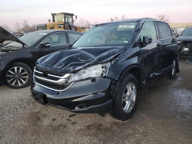 5J6RE3H72BL024551 - 2011 HONDA CR-V EXL BLACK photo 1