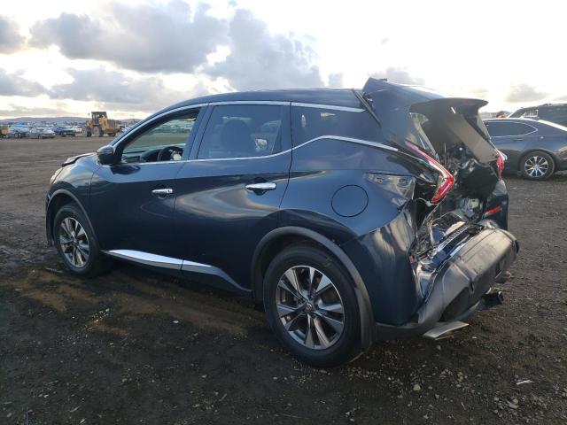 5N1AZ2MG1HN129677 - 2017 NISSAN MURANO S BLUE photo 2