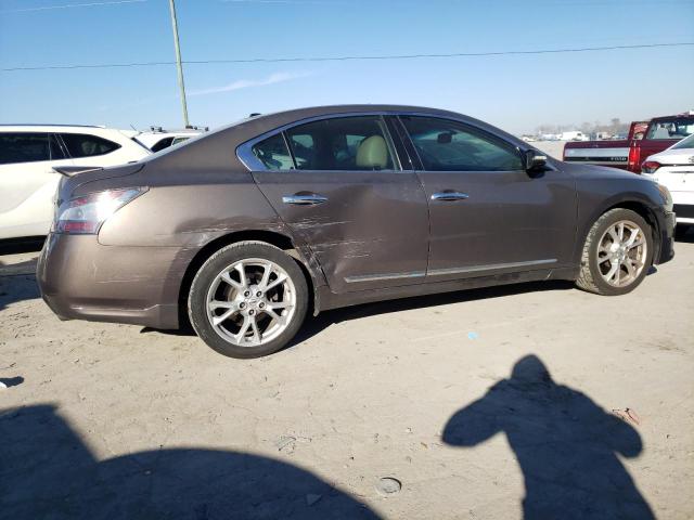 1N4AA5AP5CC815202 - 2012 NISSAN MAXIMA S BROWN photo 3