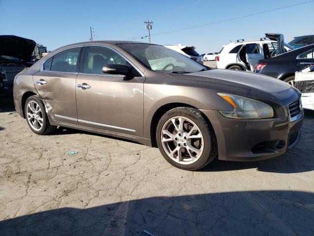 1N4AA5AP5CC815202 - 2012 NISSAN MAXIMA S BROWN photo 4