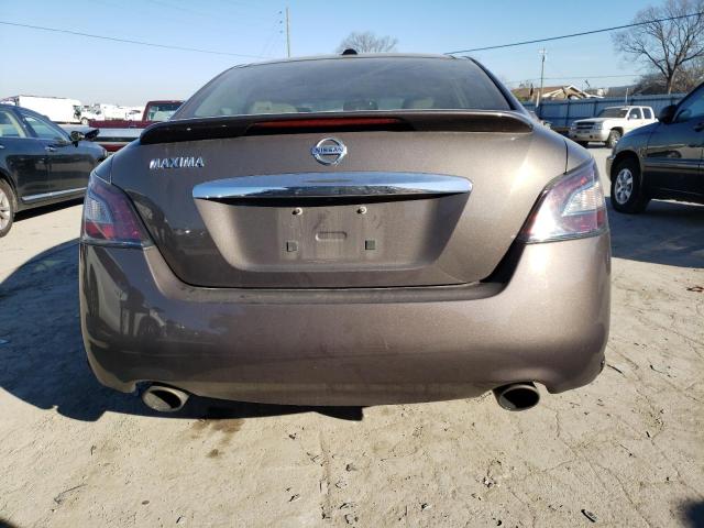 1N4AA5AP5CC815202 - 2012 NISSAN MAXIMA S BROWN photo 6