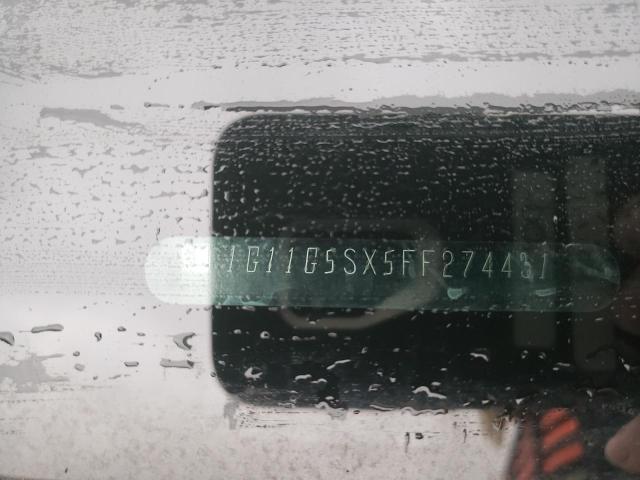 1G11G5SX5FF274431 - 2015 CHEVROLET MALIBU LTZ თეთრი ფოტო 12