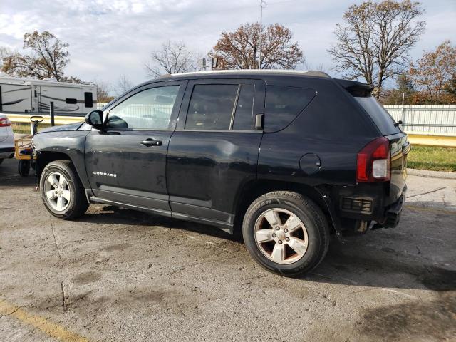 1C4NJCEB1HD182651 - 2017 JEEP COMPASS LATITUDE BLACK photo 2